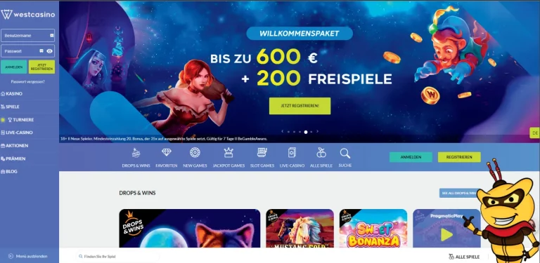 WestCasino entdecken