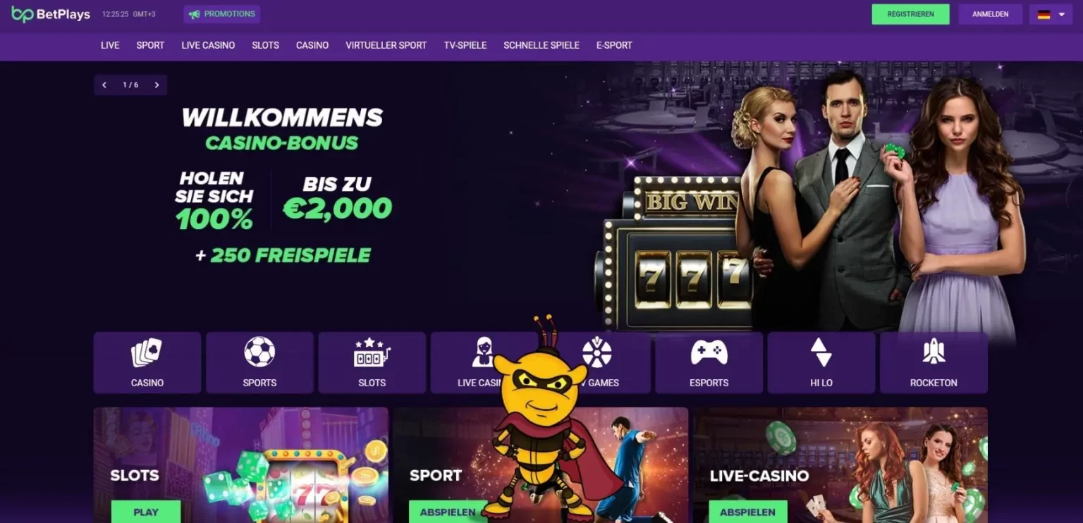 BetPlays Casino Bewertung 