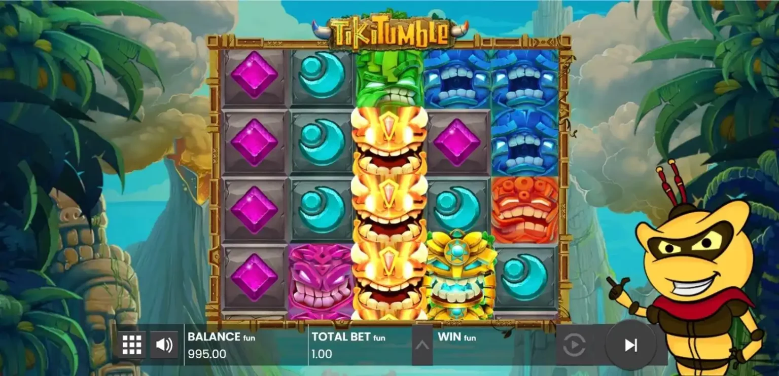 Tiki Tumble - Ein Spiel mit faszinierendem Gameplay und Design