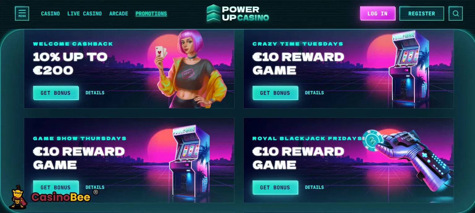 Unleash the Power of Bonuses at PowerUp Casino