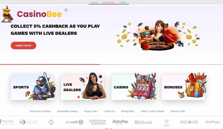 Play Now at Tedbet Casino